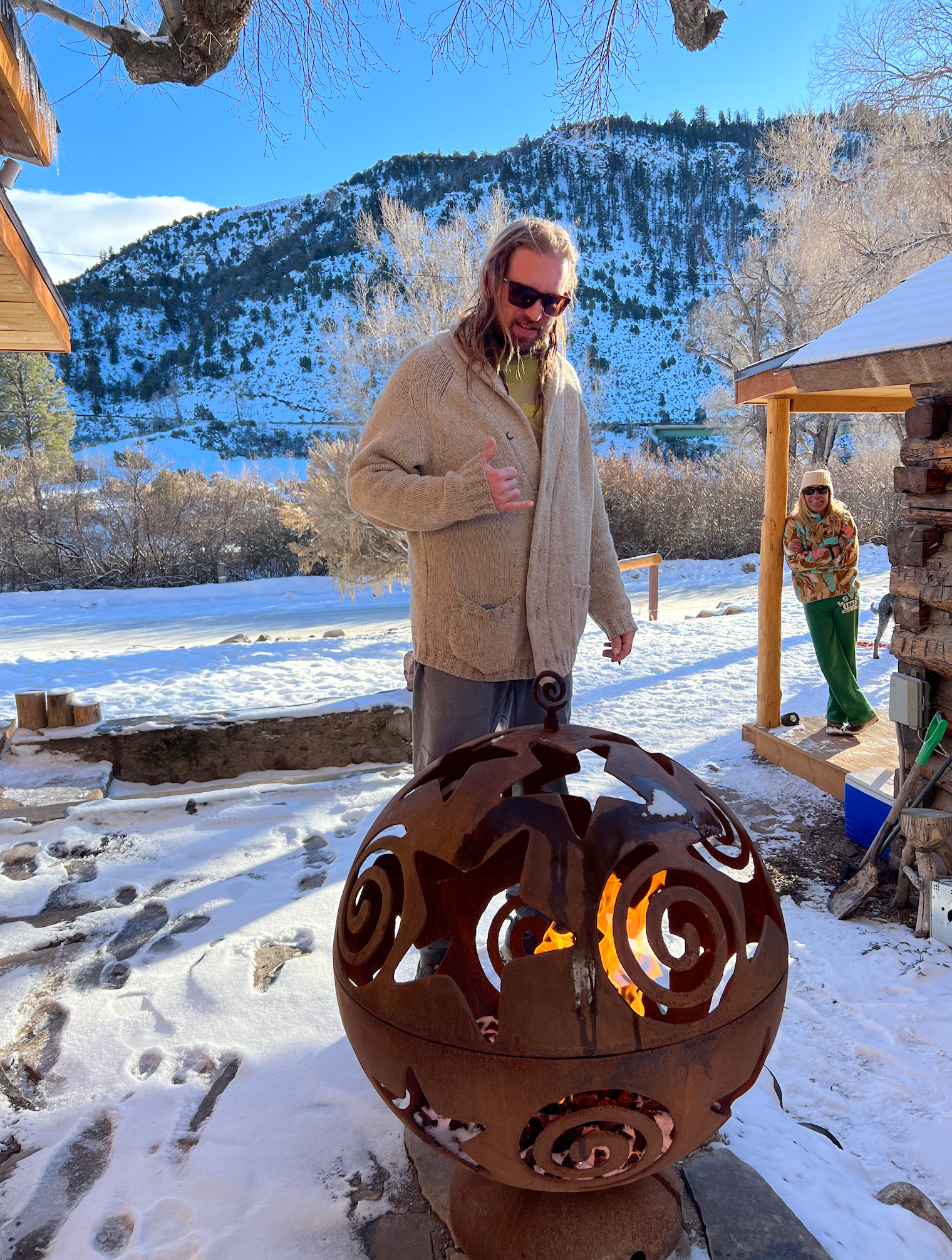 Mason Davey and Lorrie Owners of Statebridge Lodge, Colorado